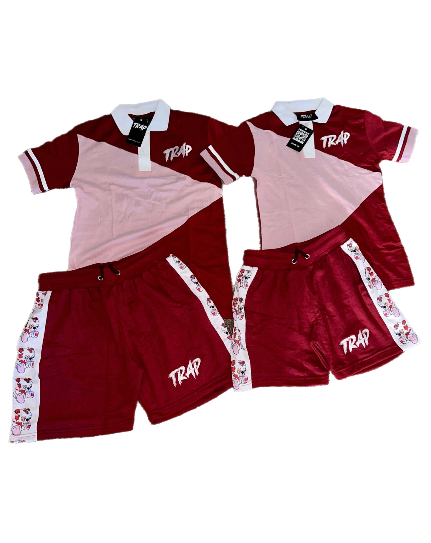 Collared T-shirt Sets