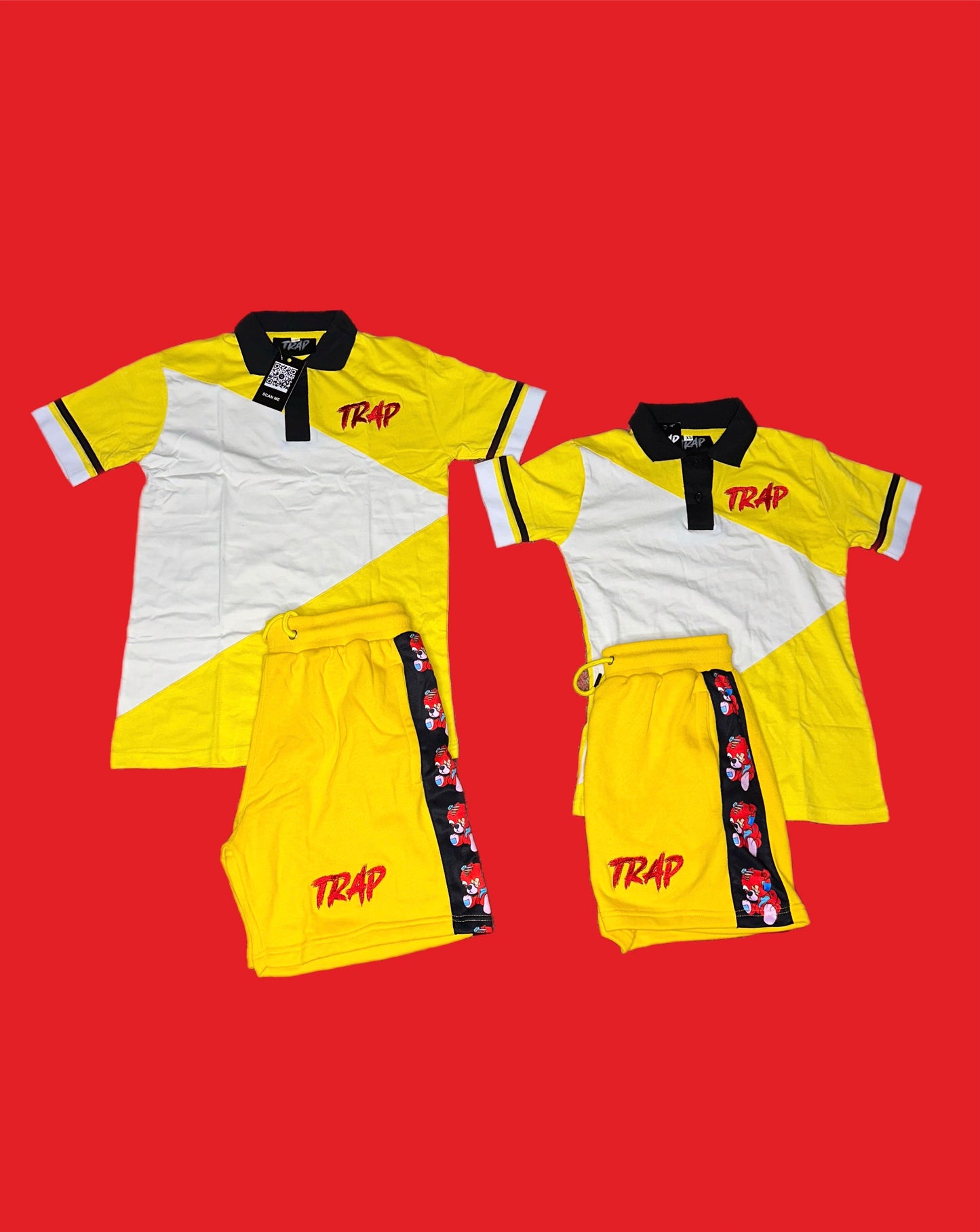 Collared T-shirt Sets