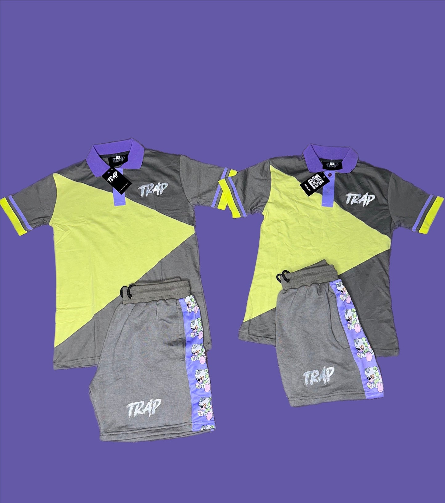 Collared T-shirt Sets